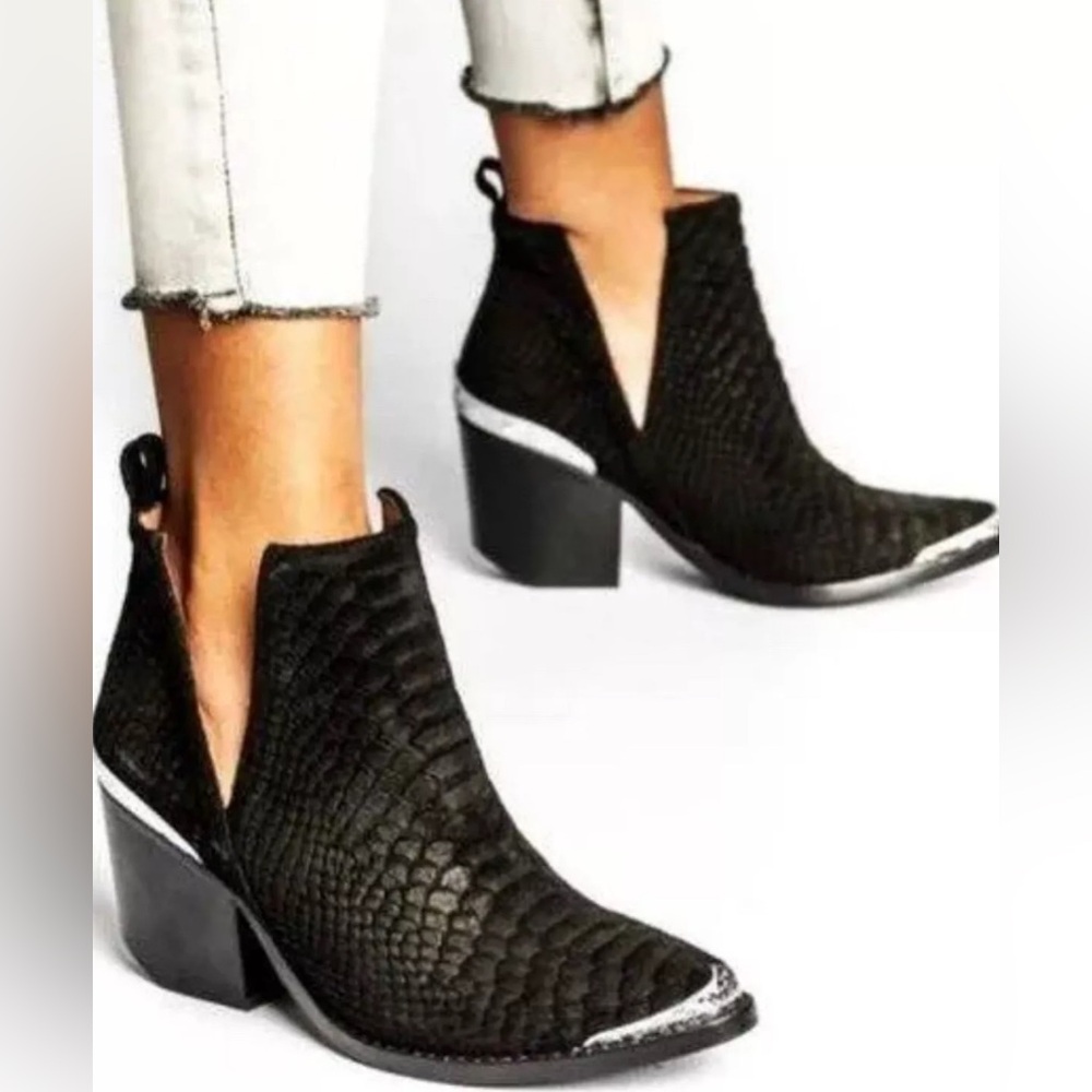 Jeffrey Campbell Suede Ankle Boots